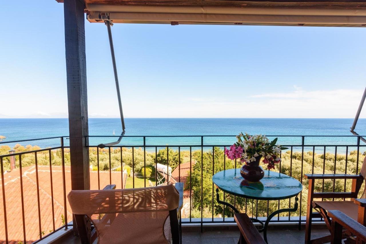 Eros Pittoresque Retreats - Perfect Location, Panoramic Seaview Корони Экстерьер фото